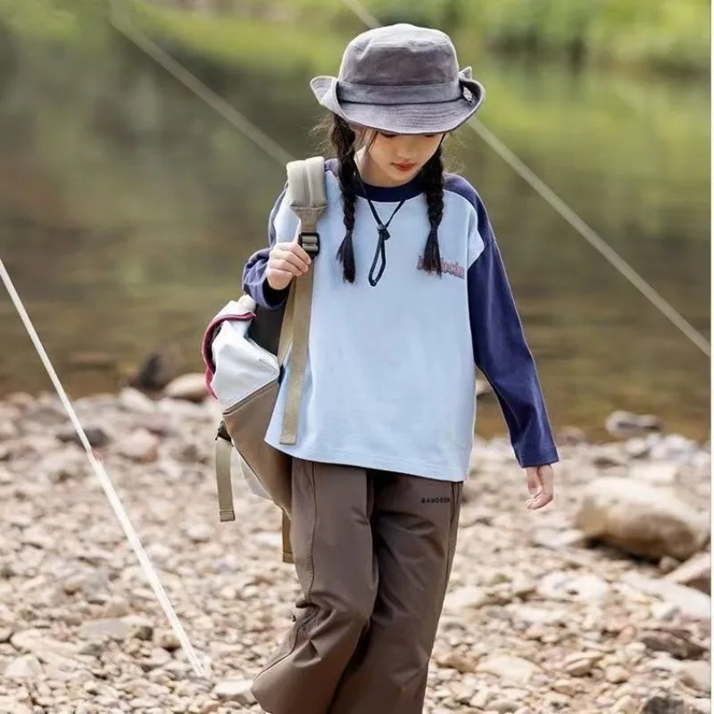 

Printing Children's Clothing From 8 To 12 Years T-shirts Girl 2025 Kids Clothes Girls Top 10 Fashion Long Sleeve T-shirt Child 7