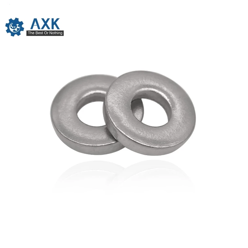 DIN7349 M3 M4 M5 M6 M8 M10 M12 304 Stainless Steel Heavy Duty Flat Gasket Heavy-Duty Machine Plain Washer Thick Washers SUS304