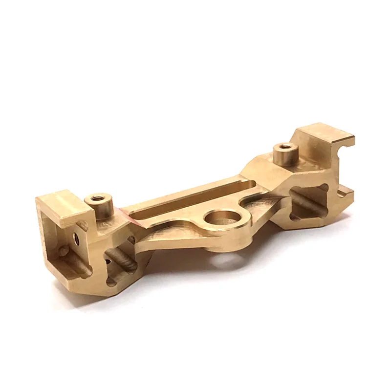 Metal Upgrade Front Cross Member Brass For YK4102 YK4103 YK4082 1/10 RC Car Parts