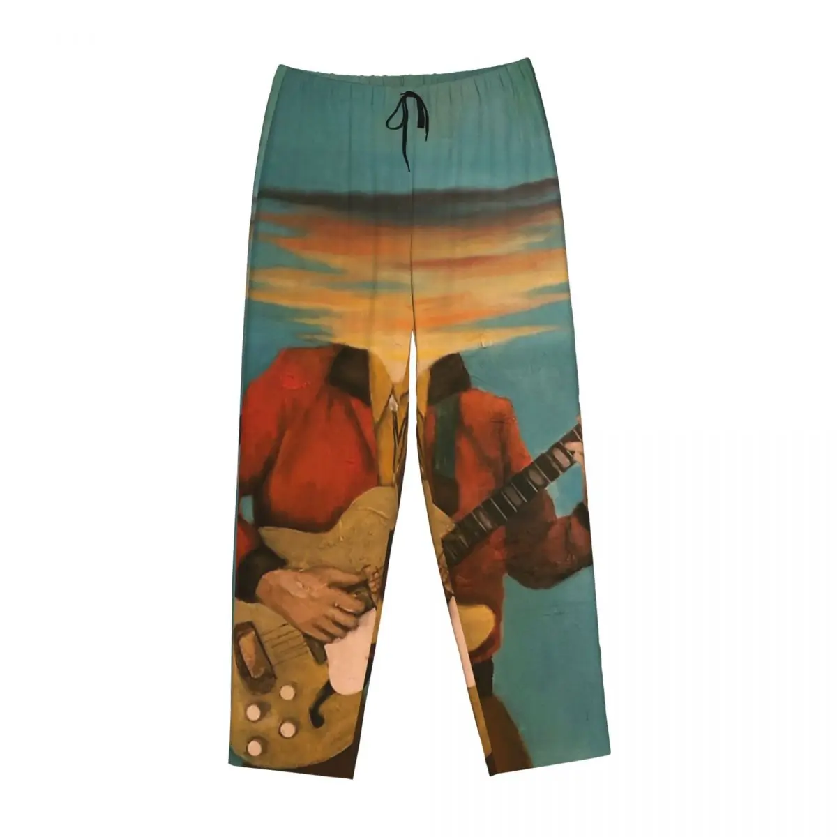 

Длинные женские пижамные штаны Lord Huron Mpritkaji на заказ, одежда для сна с карманами для отдыха на заказ