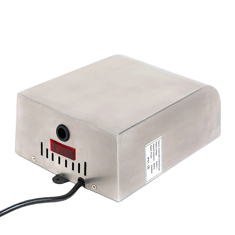 

FL-3007 Hot Air Compact Electric Hand Dryer Blower Ultra-Thin Silver 2 Fast 10-Second Drying for Hotels and Households