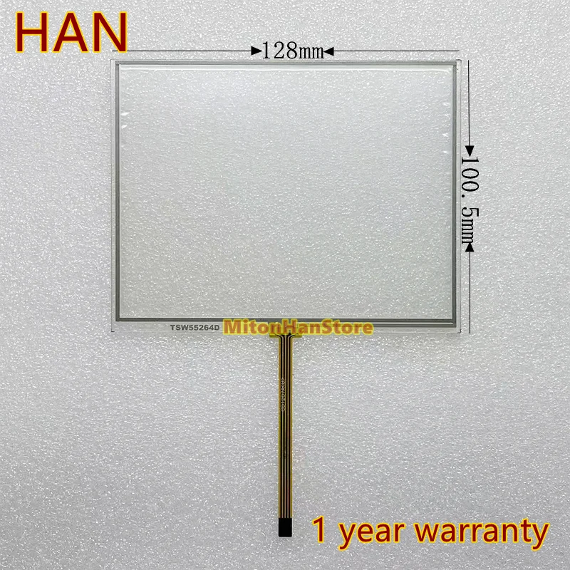 

TSW55264D Touch Panel Screen Glass Digitizer 128mm*100.5mm
