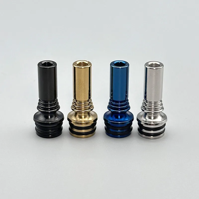 vape 510 drip tip Diplomat Lincoln 3.3mm Inner Diameter Stainless Steel Polished Mouthpiece For Dotaio RTA Tank Vape Accessories