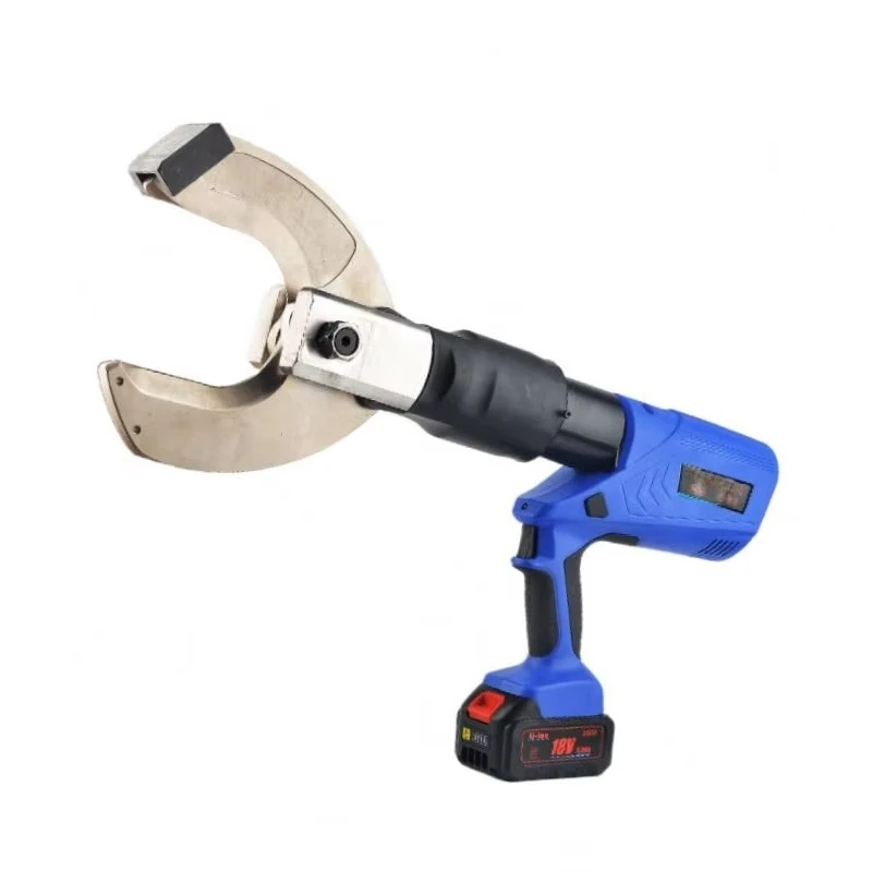 

Hot Sale Battery Power Cordless Electric Hydraulic Cable Shears Battery Wire Rope Cutting Tool Cable Cutter EZ-120C