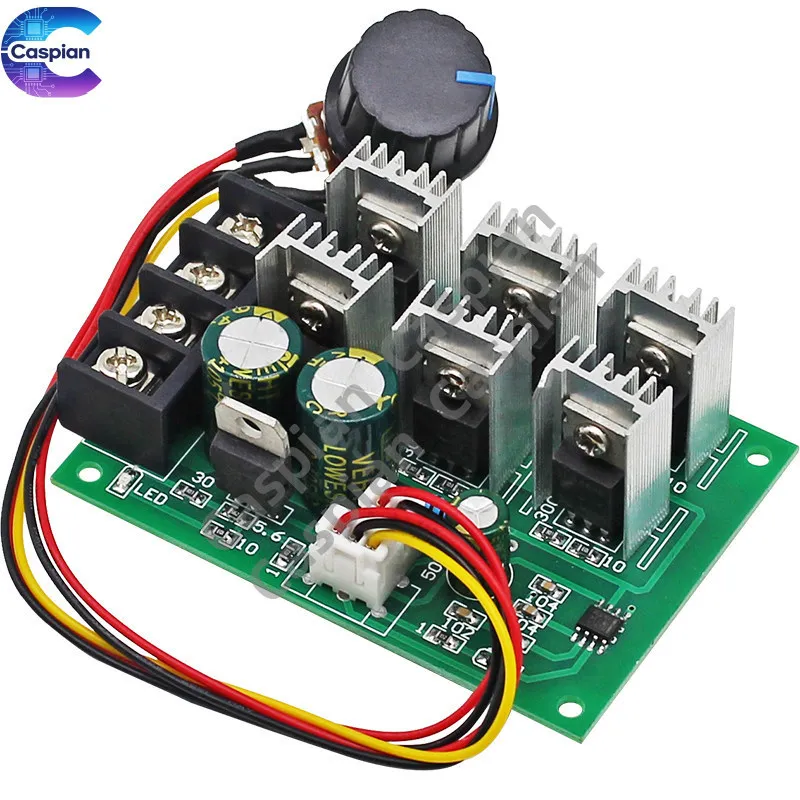 

PWM DC motor speed regulator 40A high-power motor driver 12V24V36V48V electronic transmission module