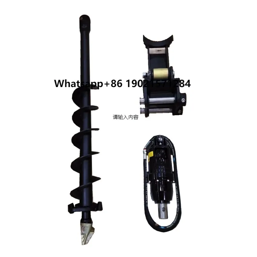 

Hot Sale Mini Excavator Auger Drill Garden Tools for Construction Machinery Attachments Earth Auger for Excavator
