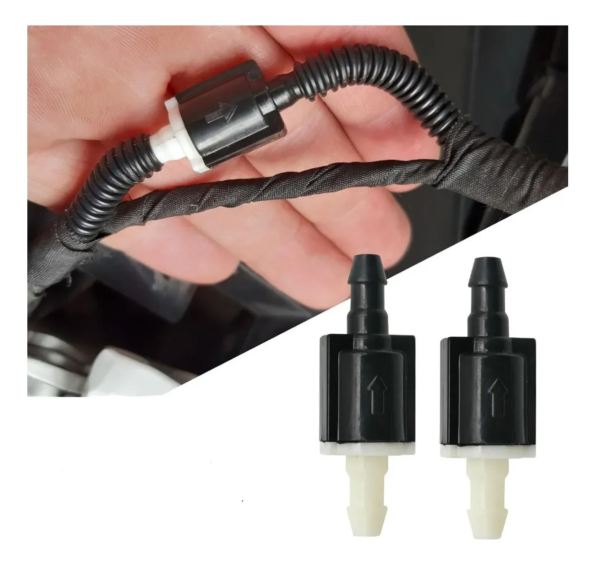 1/5/10pcs Wiper Washer Windshield Check valve 8532126020 85321-26020 For Lexus IS250 IS350 2006-2015 Toyota Highlander 2001-2007