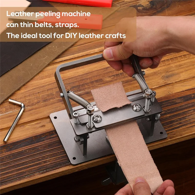 

Y50A-ручной кожаный разветвитель, инструменты для снятия прыжков кожи с зажимом, машина для снятия кожи для рабочего инструмента для рукоделия кожи