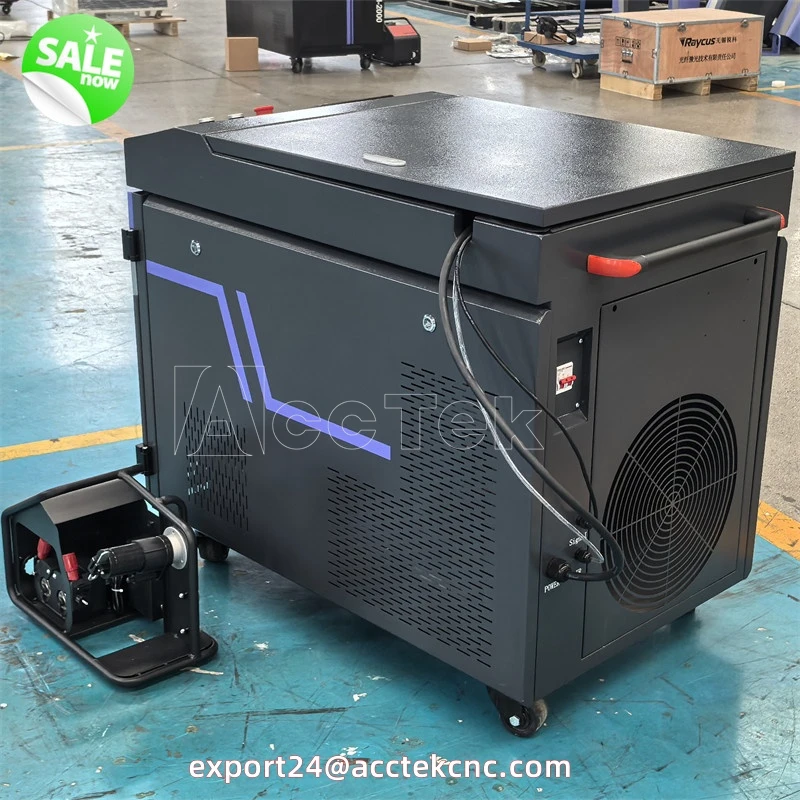 Mesin las Laser genggam 1500W, mesin las Laser serat Laser untuk las logam memotong air mesin las logam pendingin