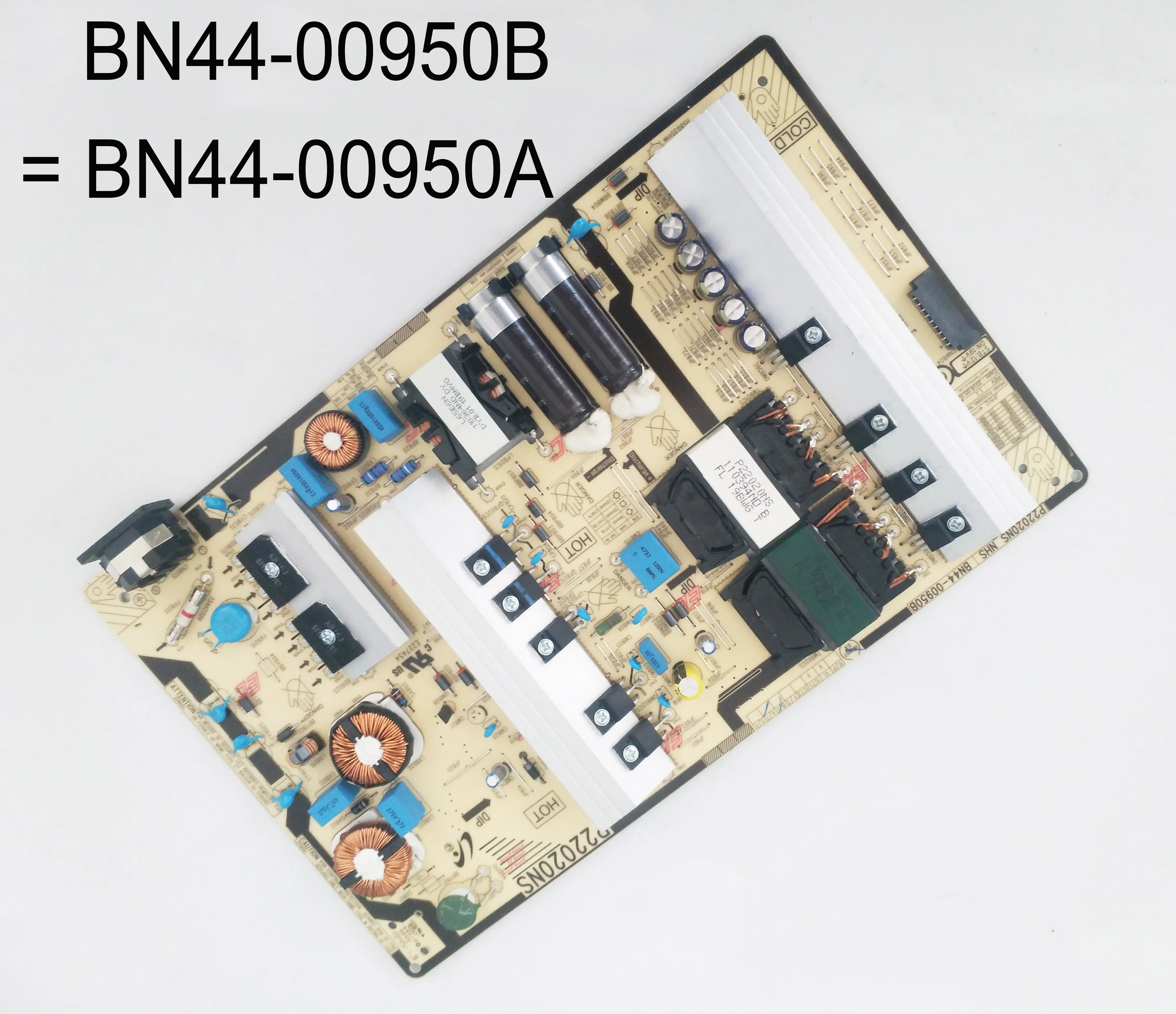 

New BN44-00950B = BN44-00950A P22020NS_NHS Power Supply Board is for LC43J890DKC LC49J890DKN LC43J890DKN LC49J890DKU LC43J890DKU