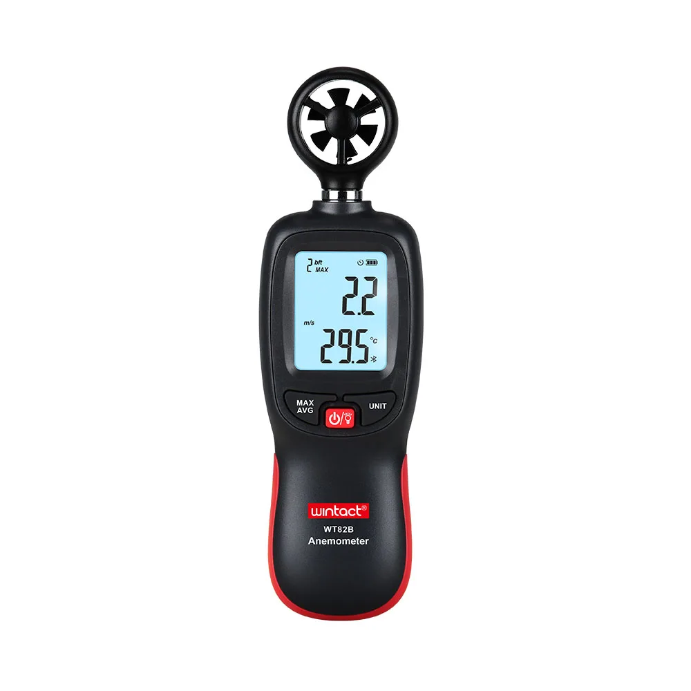 

WINTACT WT82B Portable Digital anemometer Applicable to factories, schools, offices, transportation routes, families