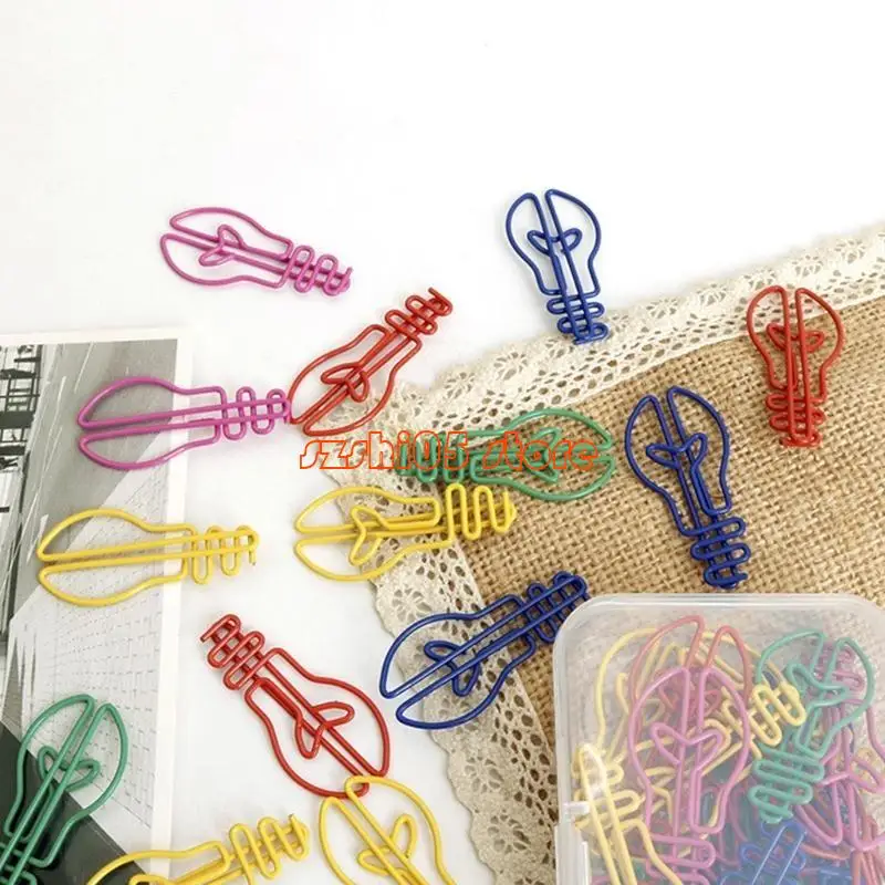 781e 30pcs lampada colorata lampadina clip clip clip clip per le buste foto buste lettere documento cartello