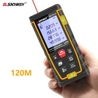 SNDWAY Digital Laser Distance Meter Rangefinder 40M/60M/80M/100M/120M Tape Measure Device Test Tool