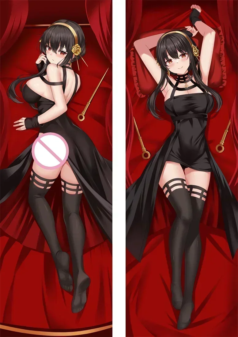 كيس وسادة ديكور أنيمي من SPY× FAMILY Yor ، Dakimakura ، Waifu ، كيس وسادة بطباعة جانبين ، جسم معانق ، أوتاكو ، هدايا