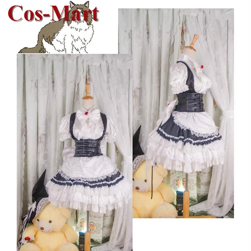 Cos-Mart juego Touhou Project Kirisame Marisa disfraz de Cosplay versión lujosa falda Formal ropa de juego de rol hecho a medida