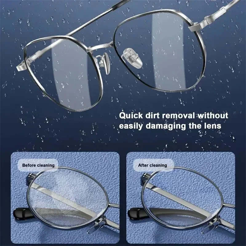 Ultrasonic eyewear cleaning machine for cleaning glasses, home jewelry, braces, watches, glasses cleaning device, charging