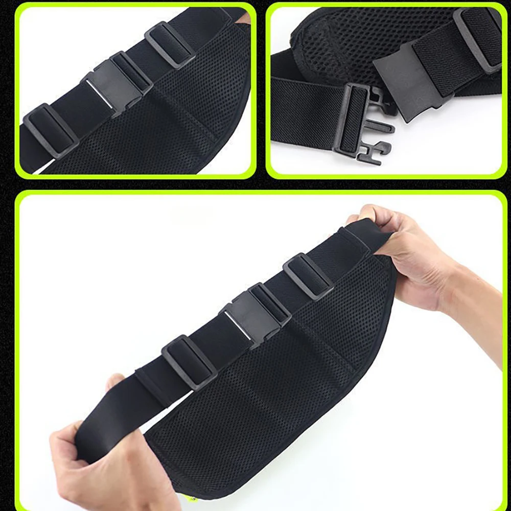 Laufgürtel Hüfttasche mit Wasserflaschenhalter Sport Fanny Pack Damen Herren Trink-Telefonhalter Beutel Bananentasche – Detail 8