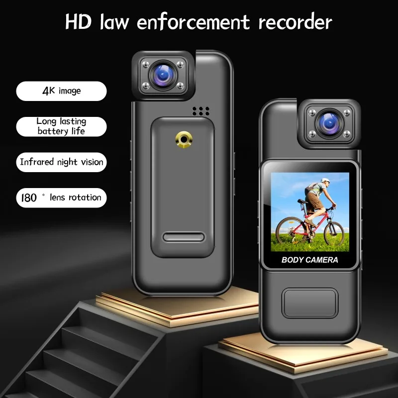 Handheld HD-sportcamera Body Camera met infrarood nachtzicht voor wetshandhavingsactiviteiten