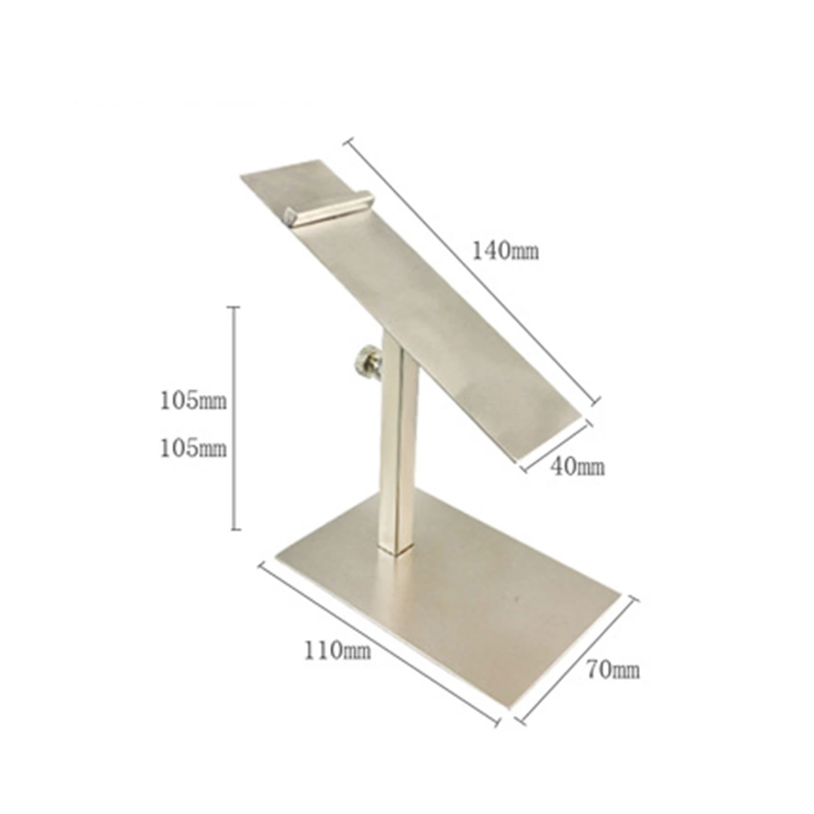 Shoe Display Stand Adjustable Holder Shoe Rack Prop Rack Shoe Polished Riser Stand for Shoe Store High-Heel Men Leather Shoe