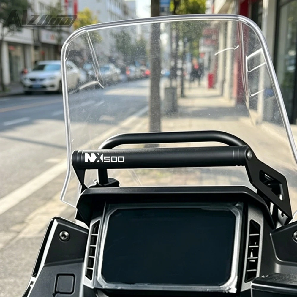 

NEW NX 400 500 Motorcycle GPS Smart Phone Navigation Mount Mounting Bracket Adapter Holder For Honda NX400 NX500 2024-2026 2027