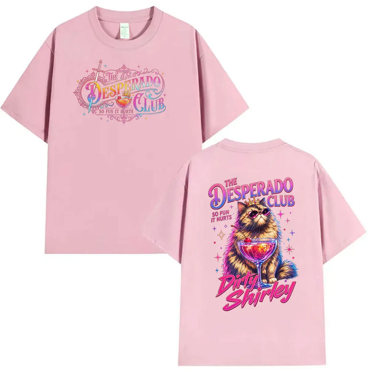 Dungeon Crawler Carl Princess Donut Dirty Shirley Game 2026 T-Shirts für Männer und Frauen, Sommermode, 100 % Baumwolle, kurzärmeliges T-Shirt – Detail 4