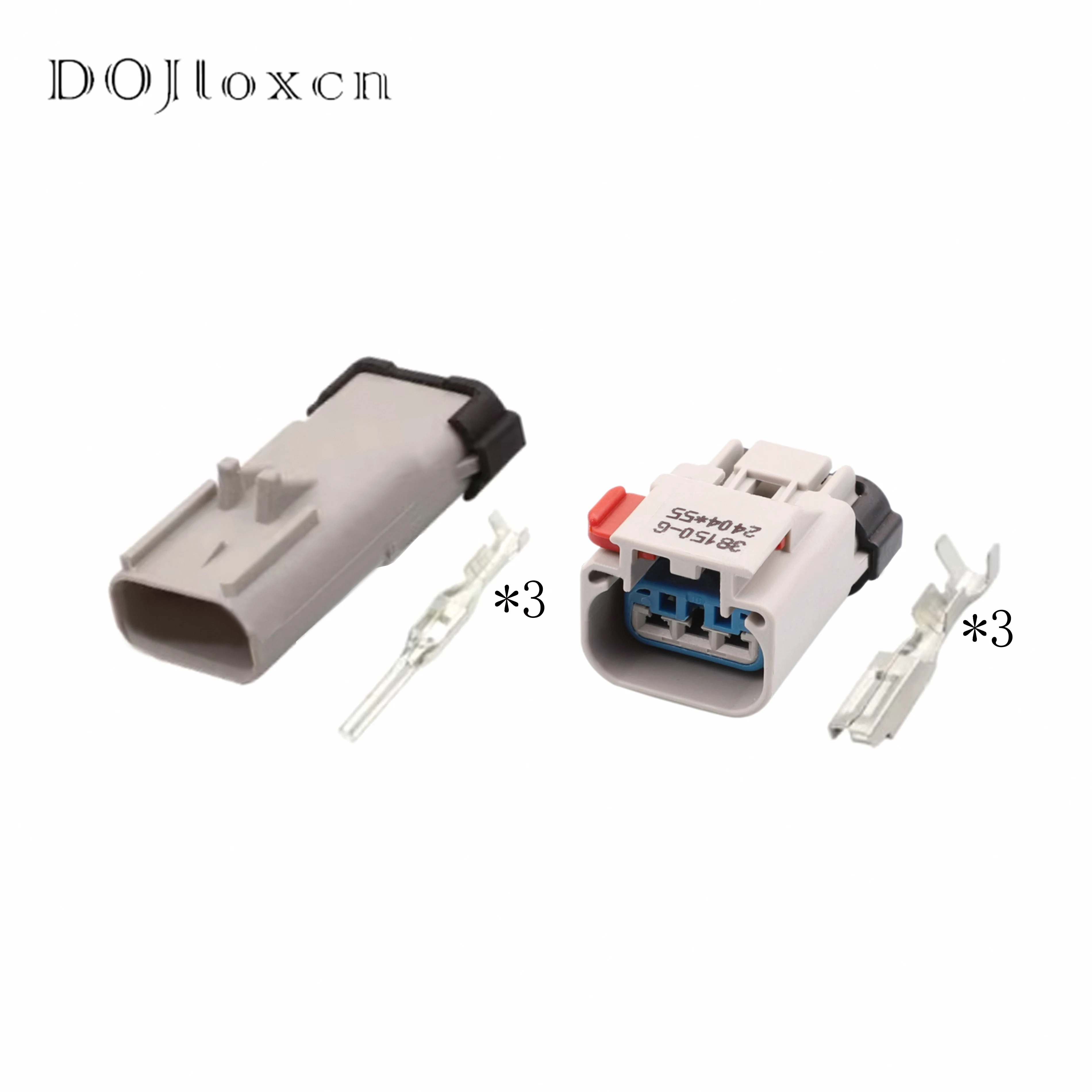 1/5/10/20/50 Sets 3 Pin 2.8mm 54200313 Auto Waterproof Wiring Harness Plug Male Female Cable Electric Sealed Connector 54200309