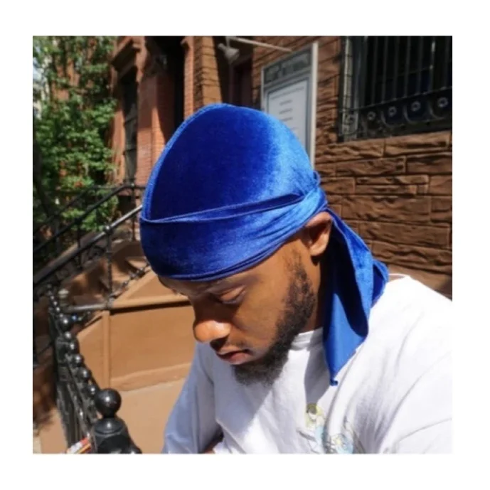 Wholesale adults and kids customizable bandana head scarf silk durags velvet durag