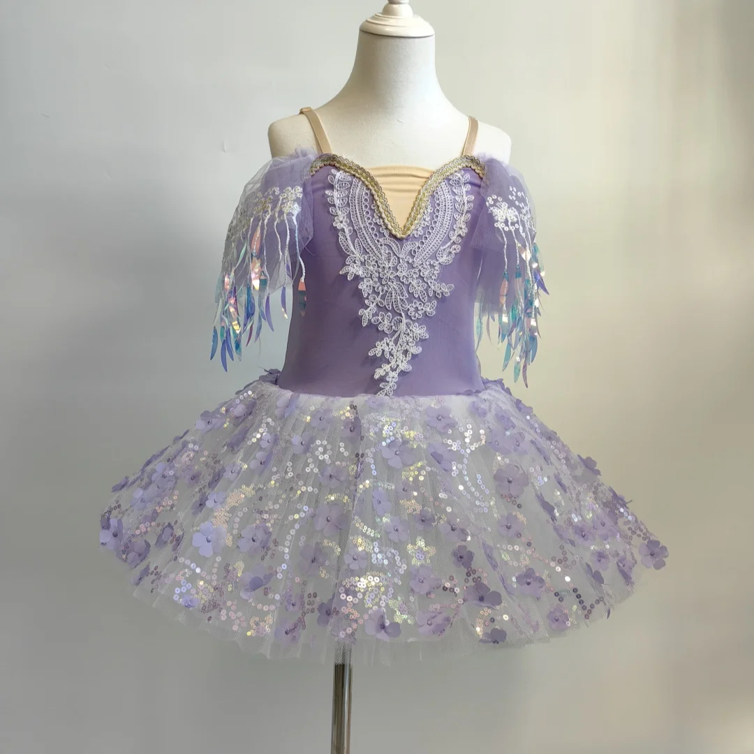 

Purple ballet tutu dress Girls Adult Woman Performance Clothing Professional Ballet Costume Giselle Professional Competition