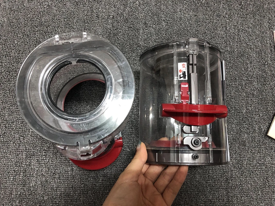 Acessórios originais para Dyson V10 Dust Bin, Cyclone Dust Collector, Robot Aspirador, Filtro Bucket, Motor Head Replacement Parts