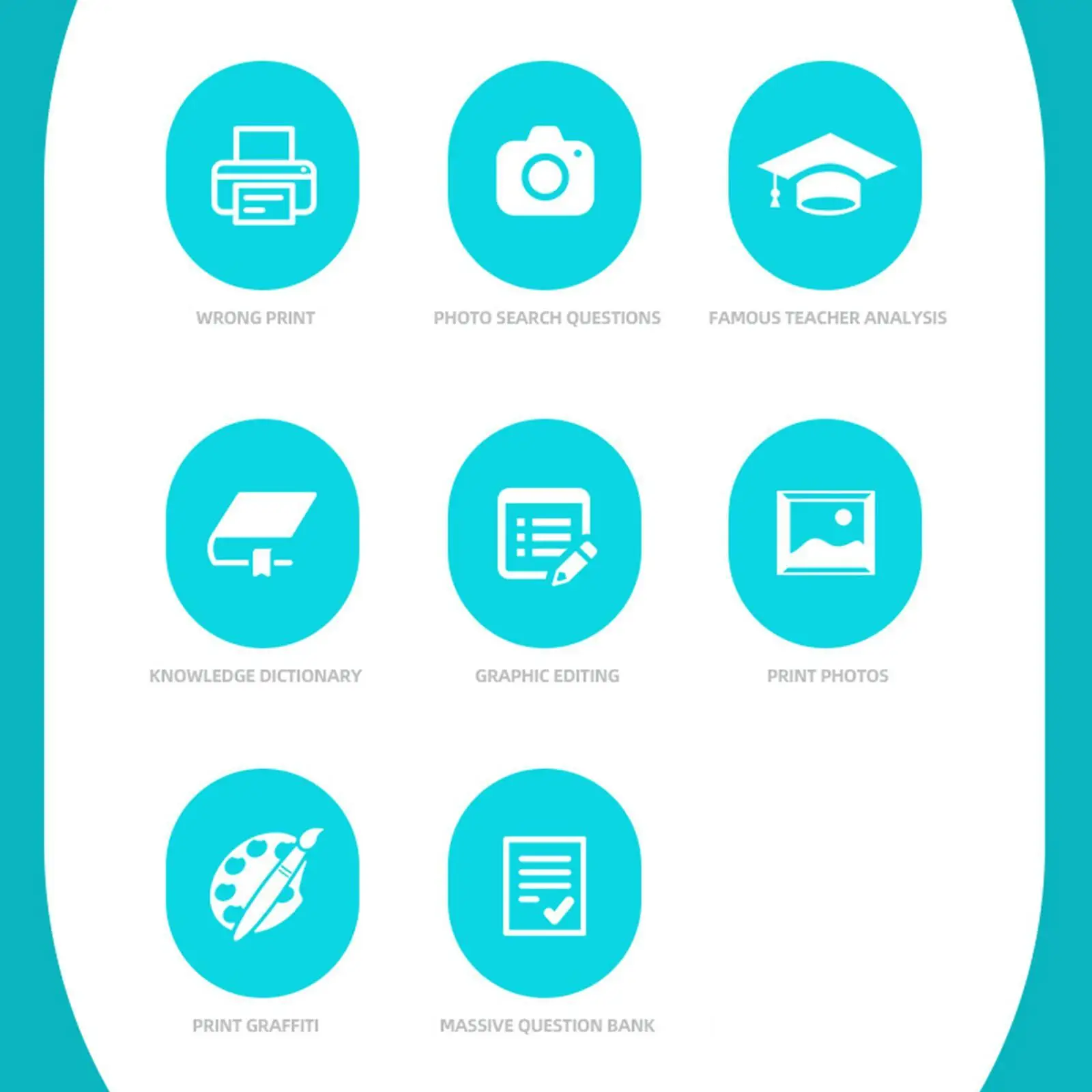 Mini stampante termica Smart stampa istantanea per il lavoro Android iOS Blue