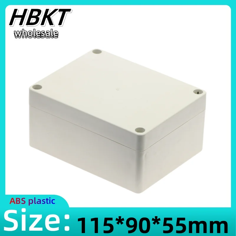 1pcs 115x90x55mm Plastic case Security power supply case Electronic instrument case Outdoor wiring waterproof box