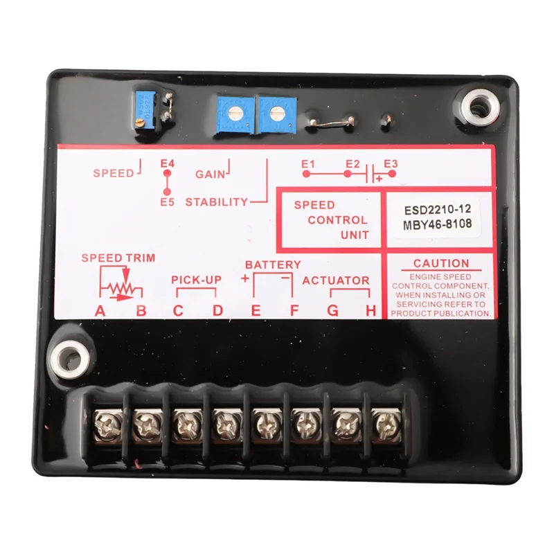 

ESD2210-12 Generator Governor Control Panel Genset Speed Controller Generator Speed Regulator Power Tool Parts