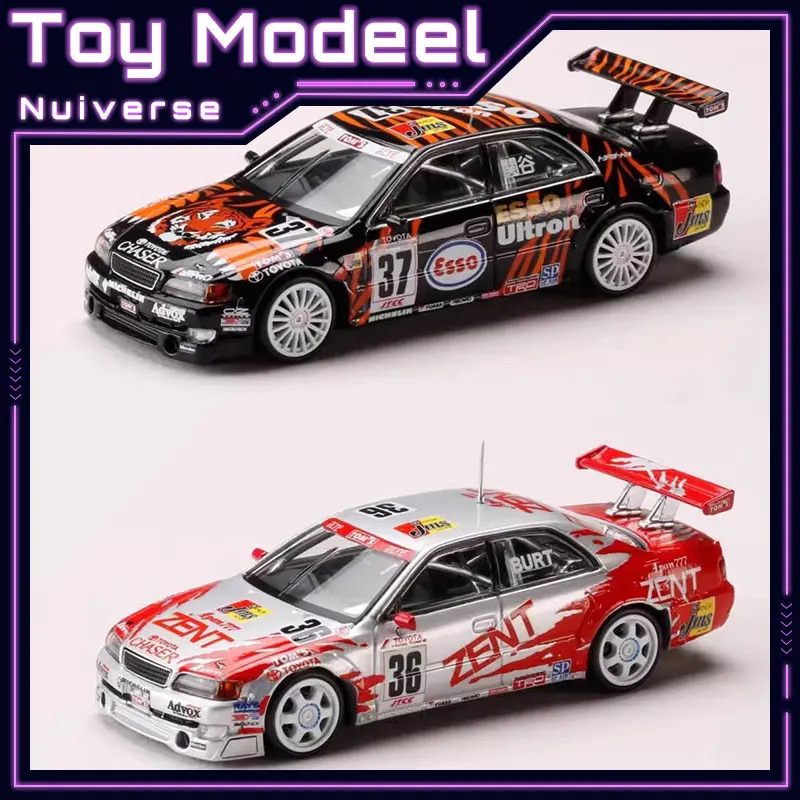 

Хобби Япония Toyota JZX100 Chaser 1998 JTCC 1:64 Hi деталь прецизионная имитация литья под давлением сплав Коллекционная модель автомобиля идеальный подарок