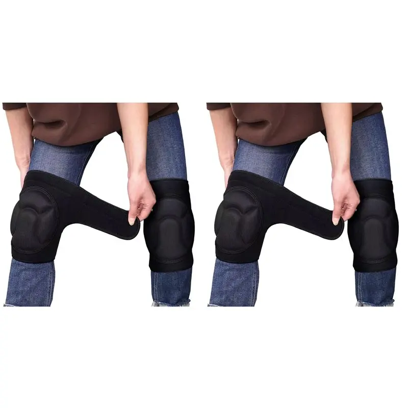 

FEDI-4X Women Men Knee Pad Suitable For House Working High Elastic Fabric Men Knee Pads Protect Knee M