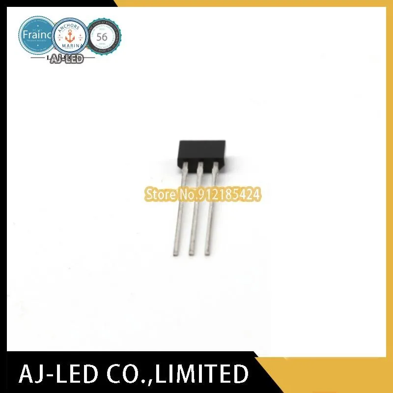 10 ピース/ロット A1102EUA-T ユニポーラ磁気ホール効果センサースイッチホール素子 TO-92