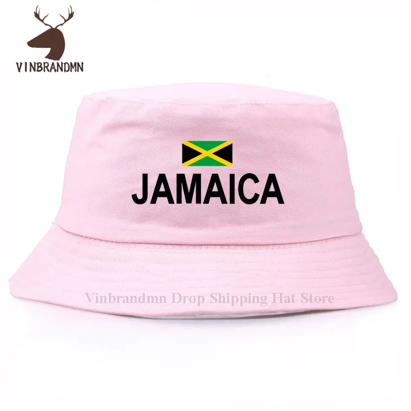 2022 new fashion Jamaica bucket hats nation footballer sporting country new flag fishing hats JAM Jamaican hip hop baseball caps