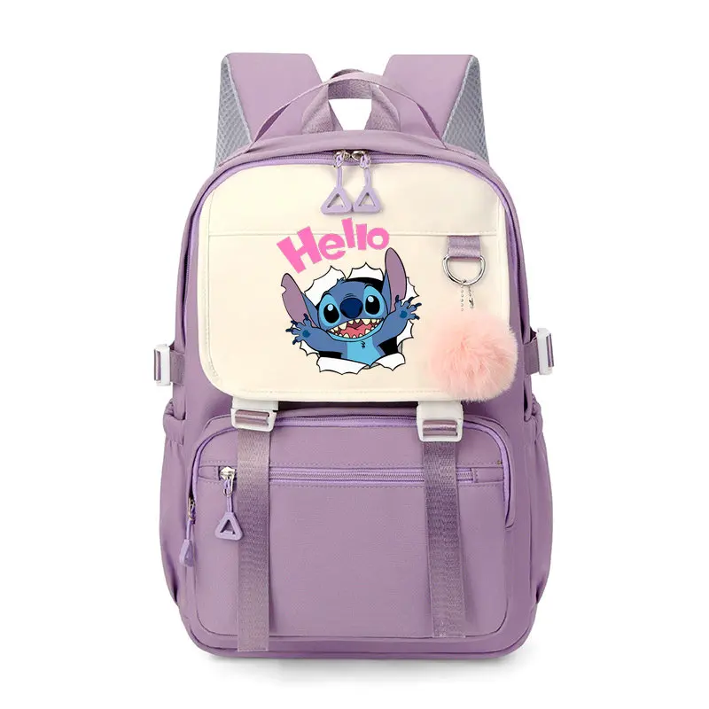 Lilo And Stitch Backpack Cartoon Book Bags Boys Girls School Bag Laptop Rucksack Cartoon Anime Knapsack School Gifts