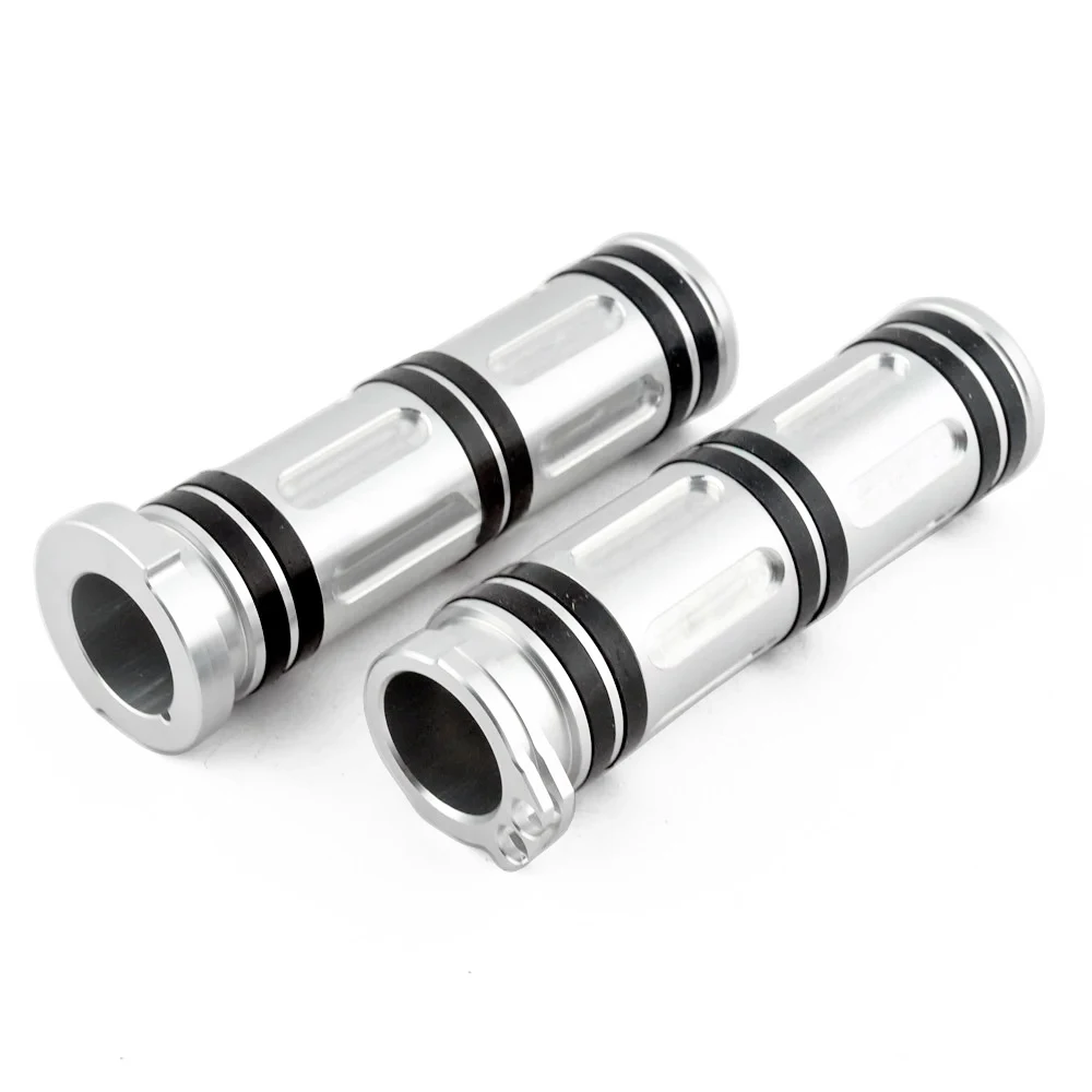 For Harley Sportster XL 883 1200 Dyna Softail 1996 V-Rod VRSC 02-17 Motorcycle 1 Inch Cable Throttle Style Handlebar Hand Grips