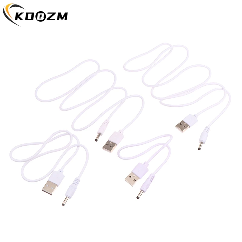 USB To DC 3.5mm Power Cable Jack Connector 5V Charger Power Cable Universal For HUB Mini Fan Router Speaker MP3/MP4