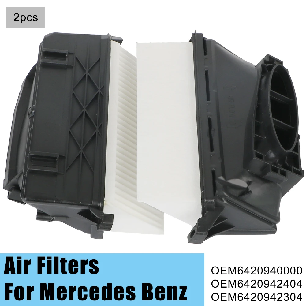 

Car Air Filter For Mercedes Benz GL ML S-CLASS GL350 ML350 S350 For Benz Gle W166 Gl X164 X166 W463 W164 Ml 350 2012-2016 2pcs