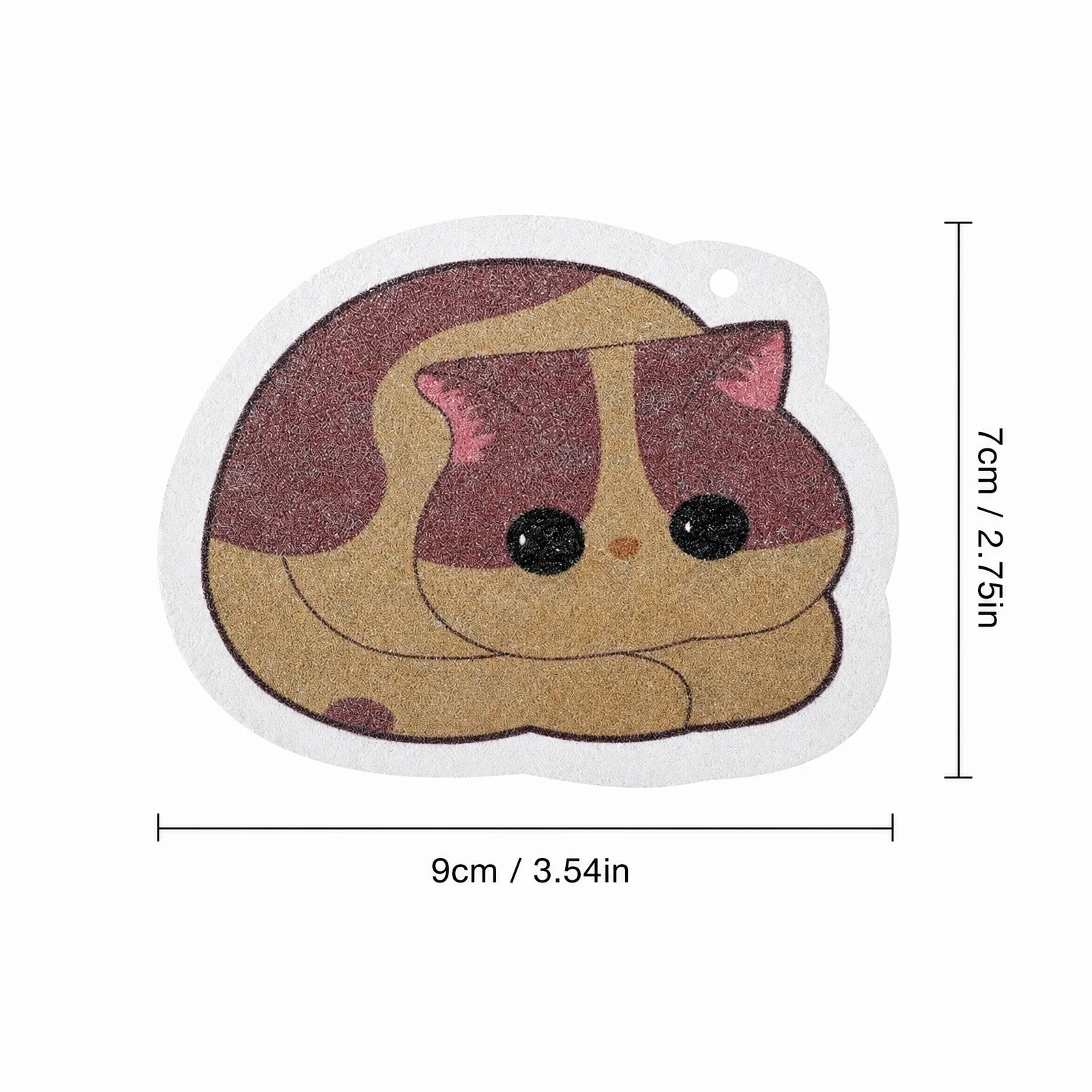 Cute Cartoon Kitchen Cleaning Sponge  Absorbent Pot Cleaning Pad Dishwashing Scouring Sponge Household Cleaning Tool