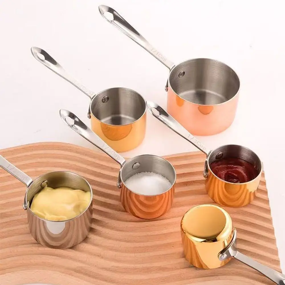 Portable Mini Sauce Pan Reusable Non Stick Stainless Steel Seasoning Box 60/80/125/250ML Household Condiment Containers