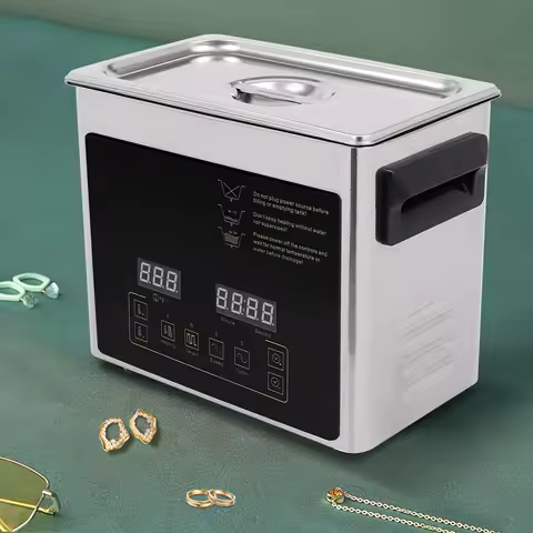 Ultrasonic Machine 3.2L lab Professional Ultra Sonic Glasses Cleaning hypersonic Heated Large Carburetor