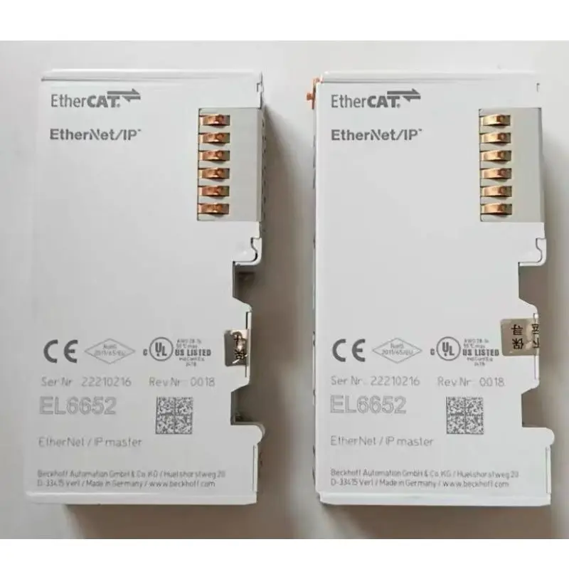 Подержанный тест модуля EL6652 ОК, быстрая доставка