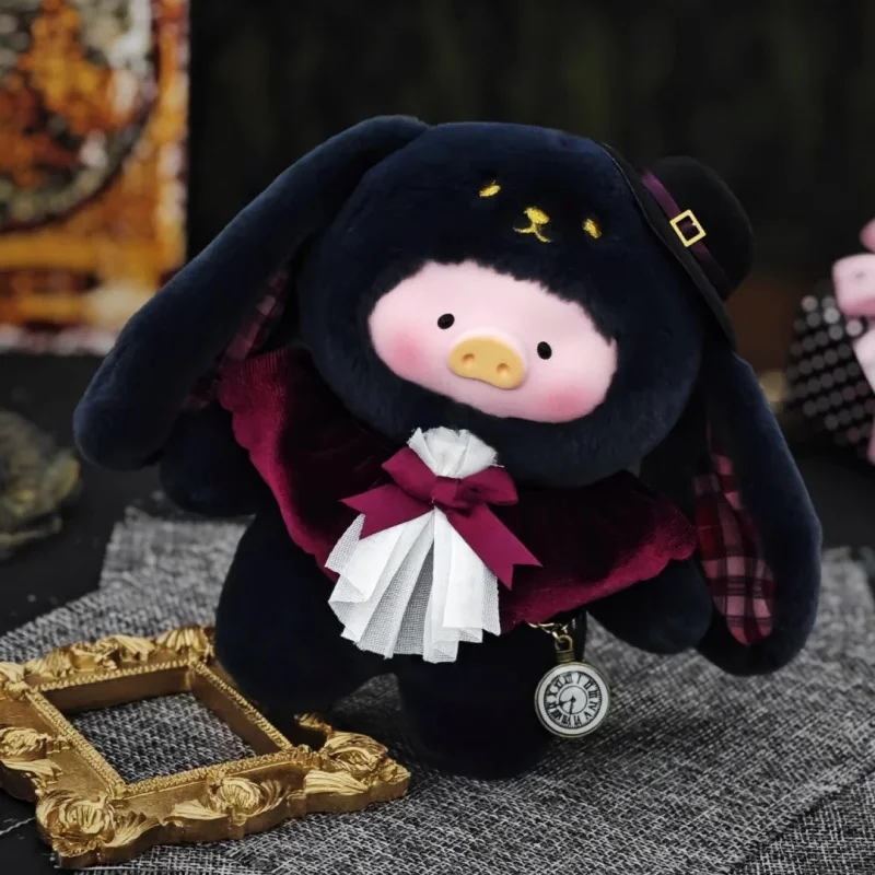 Figurka winylowa Lulu z serii Magician Bunny, urocza figurka świnki Lulu, zawieszka, zabawki, breloczek do kluczy z świnką, dekoracja, prezent