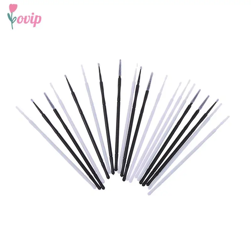 100 Stücke Einweg Wimpernverlängerung Micro Pinsel Applikator Make-up Mascara Tupfer Make-up-Tool