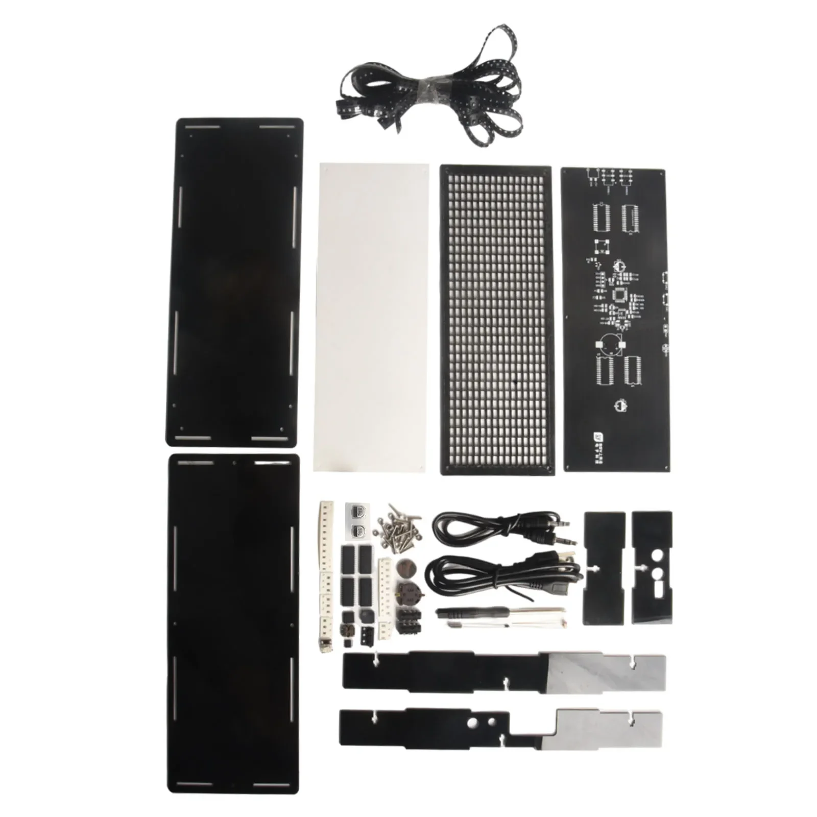 32 Bit VU Meter 220 X 28 X 70 Mm Stereo VU Meter Power-off Retention Function 1T High Speed Processor 7 Music Ringtones
