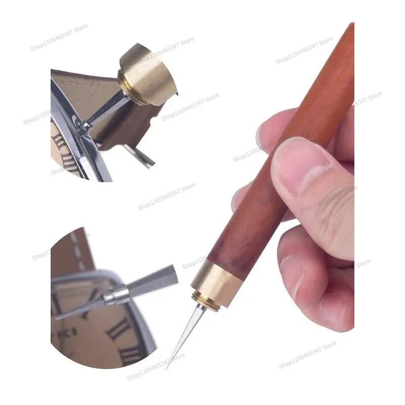 Watch Repair Tool, Special for Watch Dismantling Handle Tube, Broken Screw, Broken Wire Remover, Quadrilateral Pyramid Bar Tube