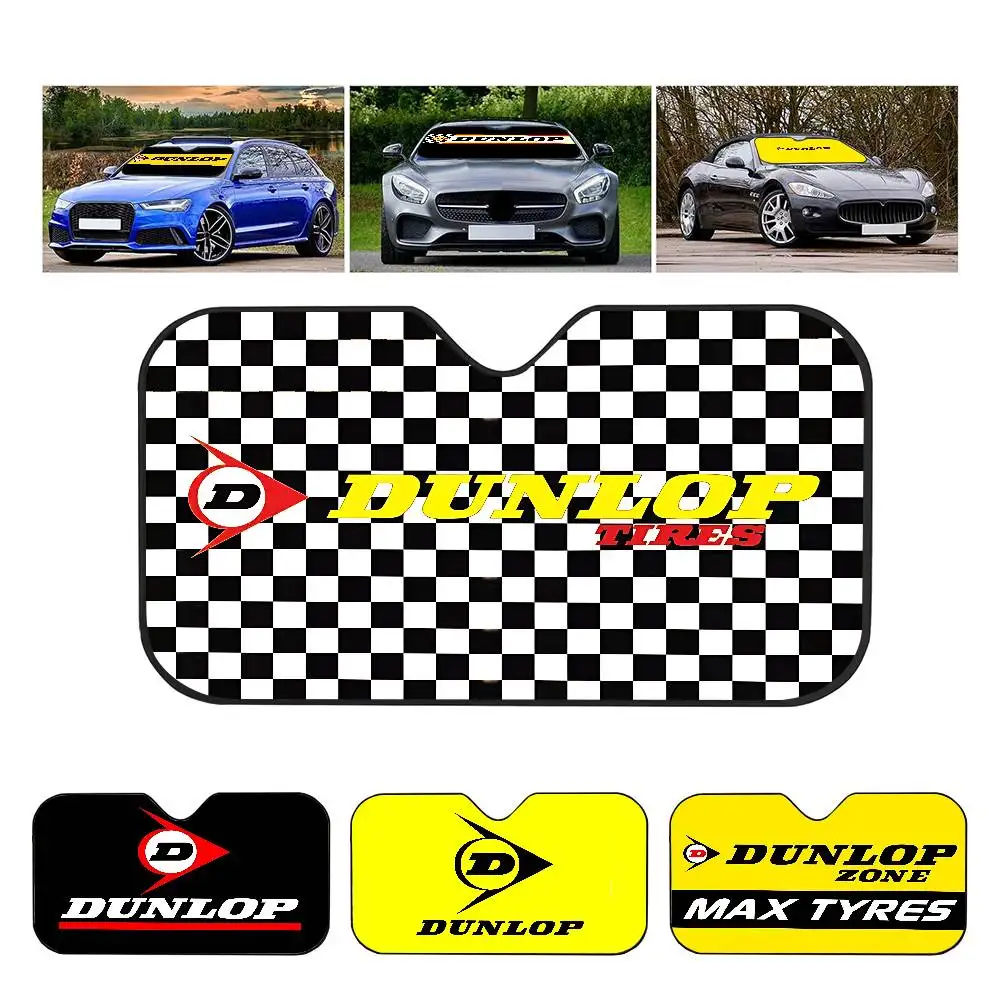 

D-Dunlops Side Window Sun Shade For Car Electrostatic Curtains Anti-Glare Car Sun Protection Cover 99.9% UVR Blocking