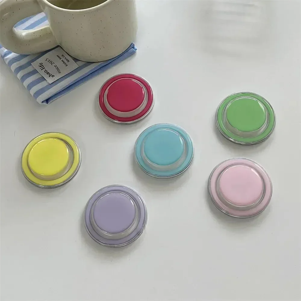 Koreaanse eenvoudige effen kleur opvouwbaar voor Magsafe magnetische telefoon Griptok Grip Tok-standaard voor iPhone 17 draadloze oplaadcassettehouder